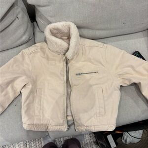 Brand new Cream Abercrombie Jacket